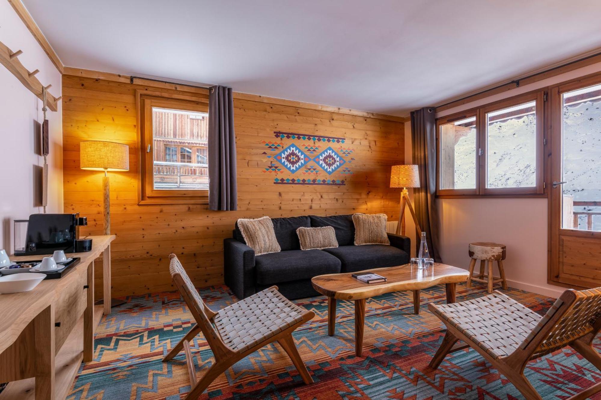 Chalet Hotel Kaya Saint-Martin-de-Belleville Exterior photo
