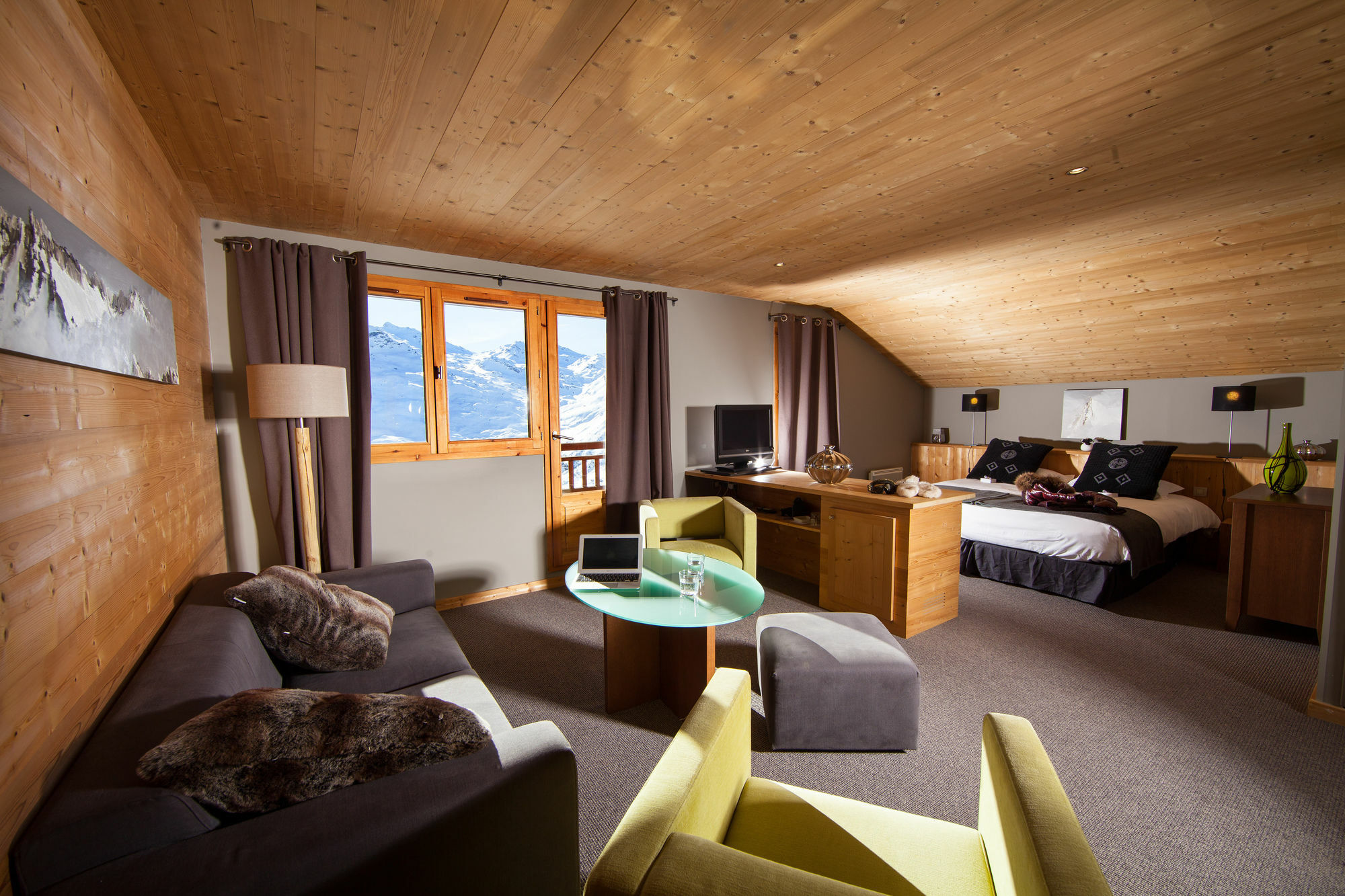 Chalet Hotel Kaya Saint-Martin-de-Belleville Exterior photo