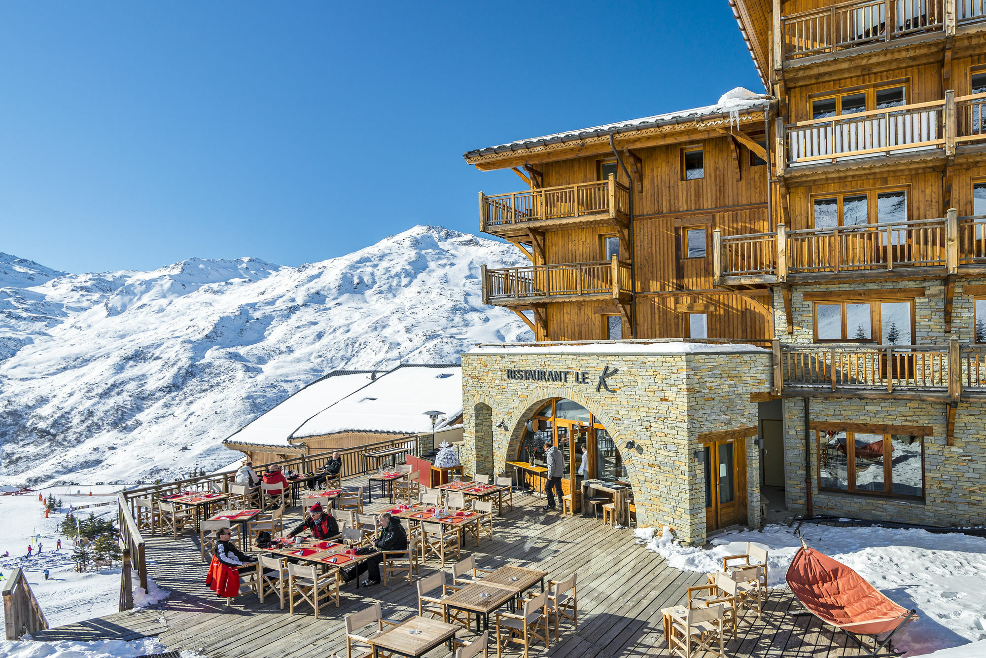 Chalet Hotel Kaya Saint-Martin-de-Belleville Exterior photo